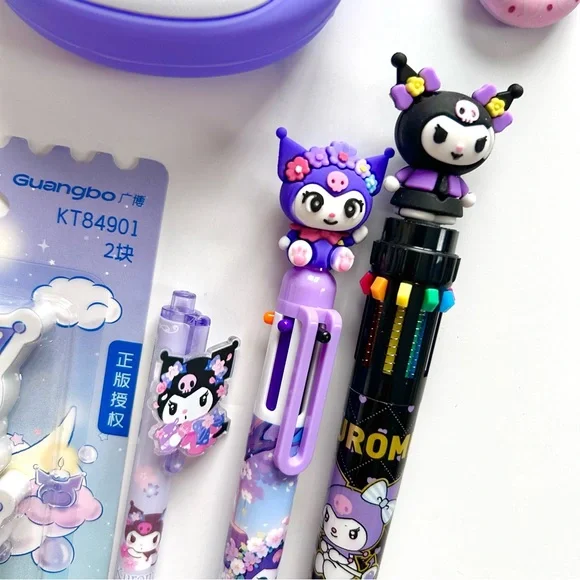 💜(KUR339) Kuromi Adorable 14-Piece Mega Mini Bundle! - Picture 5 of 12